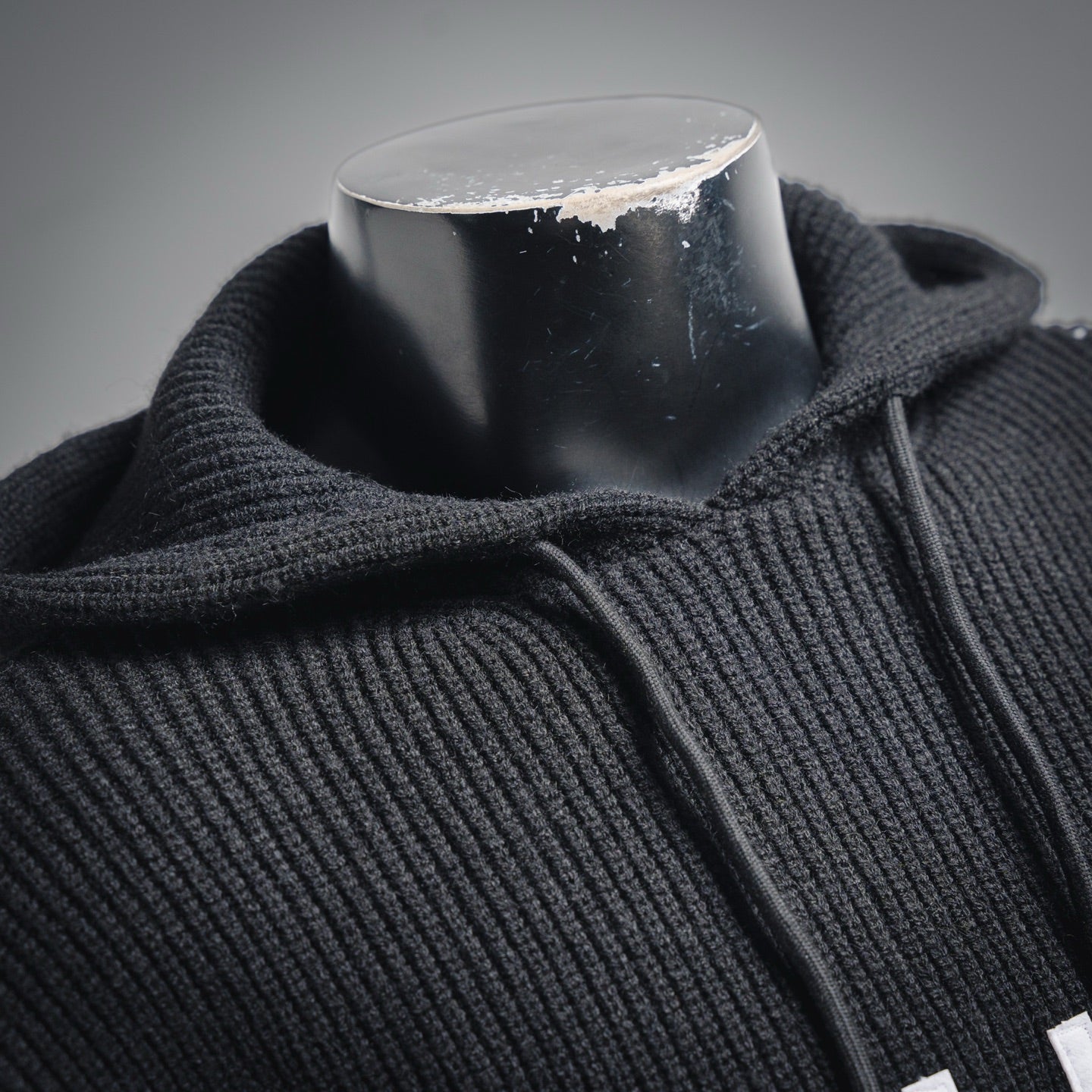 Cel 25fw knitted hoodie