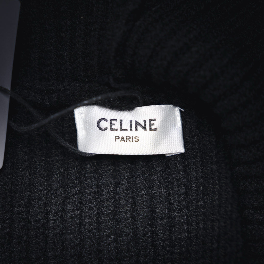 Cel 25fw knitted hoodie