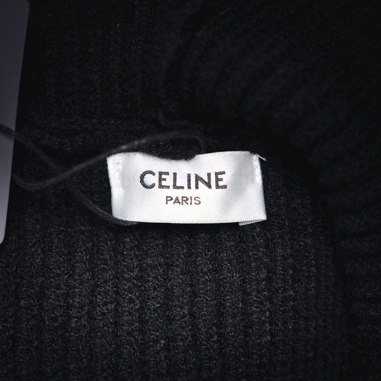 Cel 25fw knitted hoodie