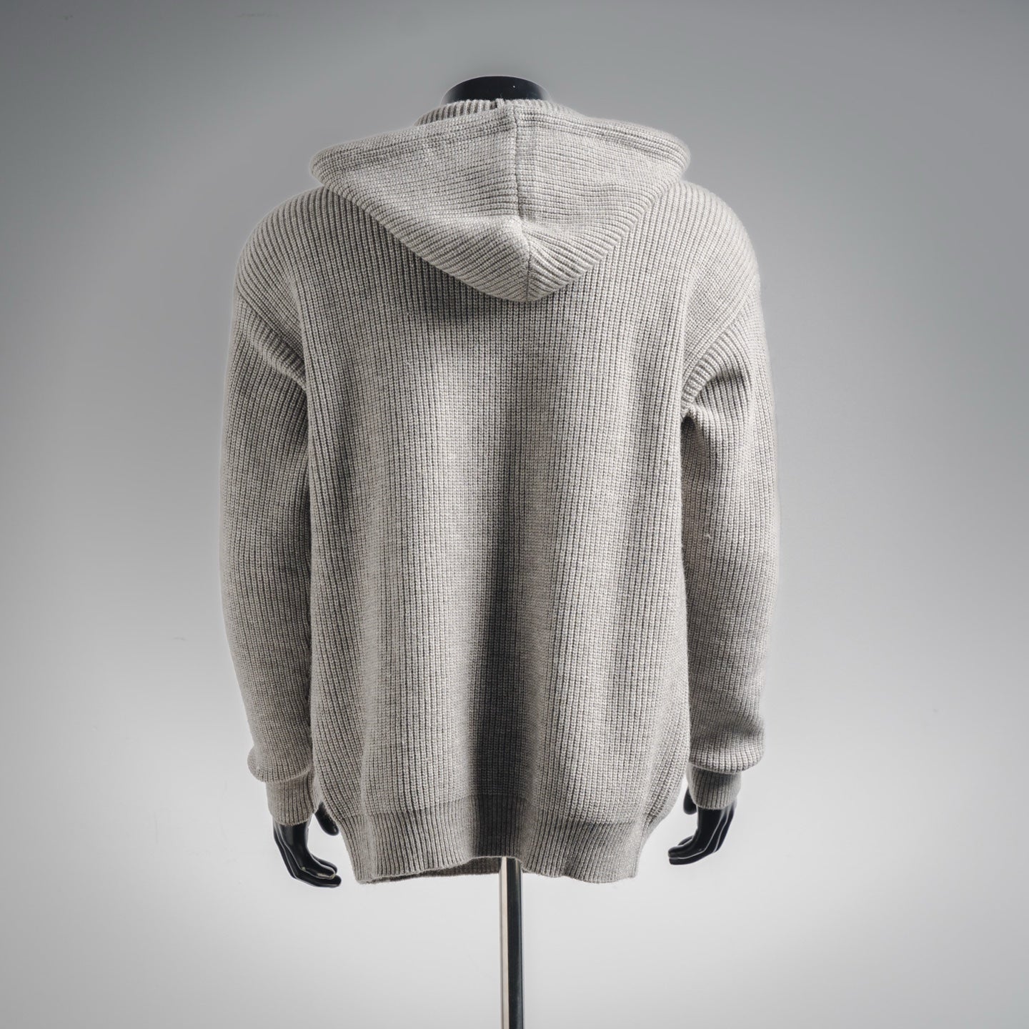 Cel 25fw knitted hoodie