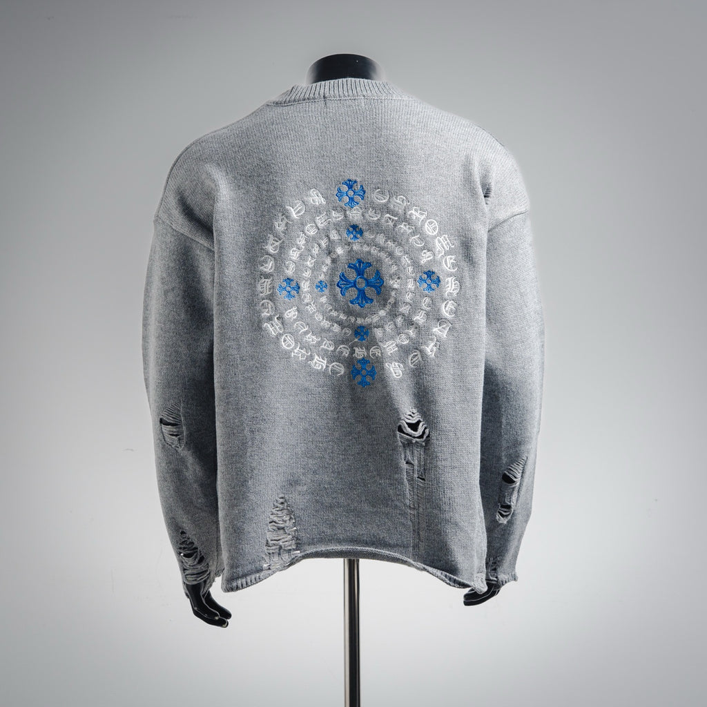 Chrome 25fw embroidered sweater
