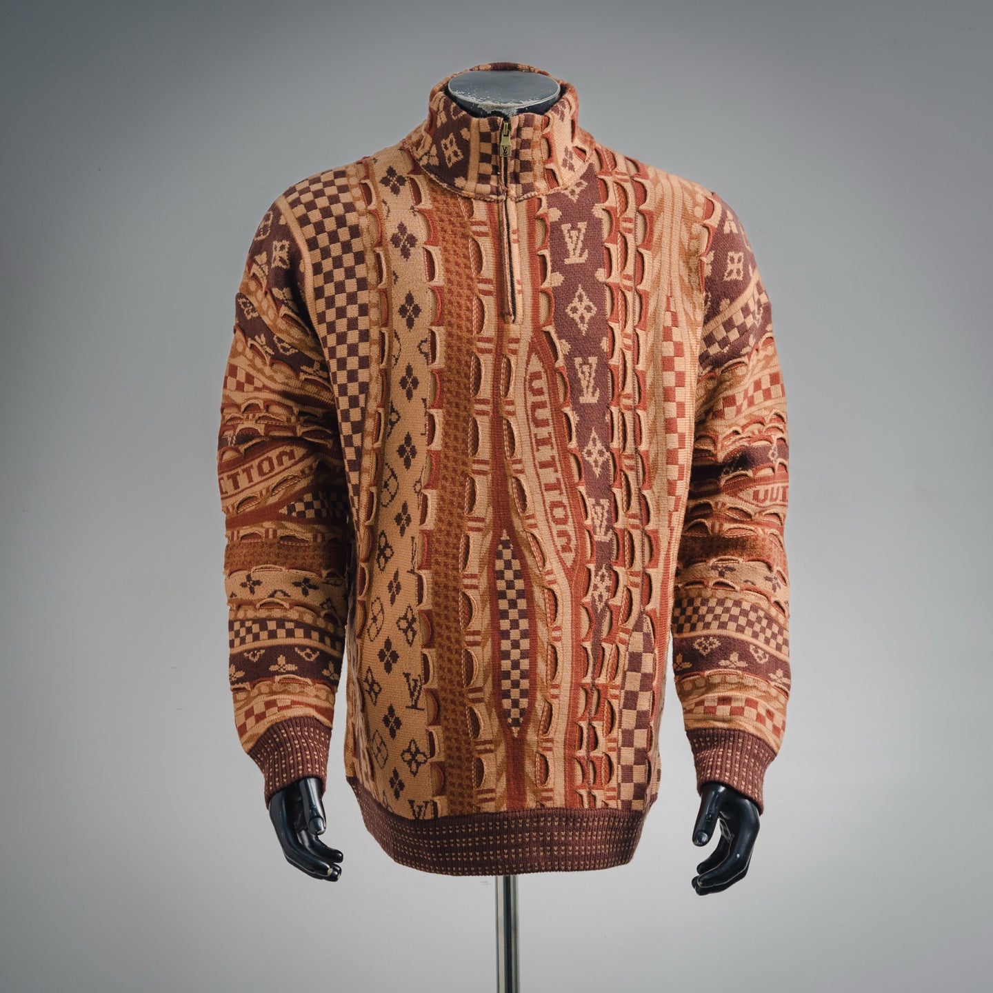 Louis 25fw jacquard sweater