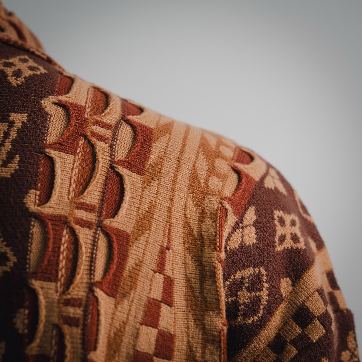 Louis 25fw jacquard sweater