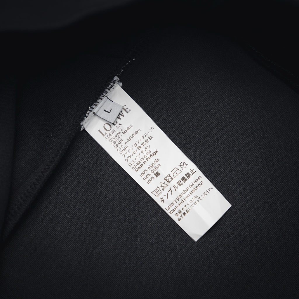 Loe 25fw printed hoodie