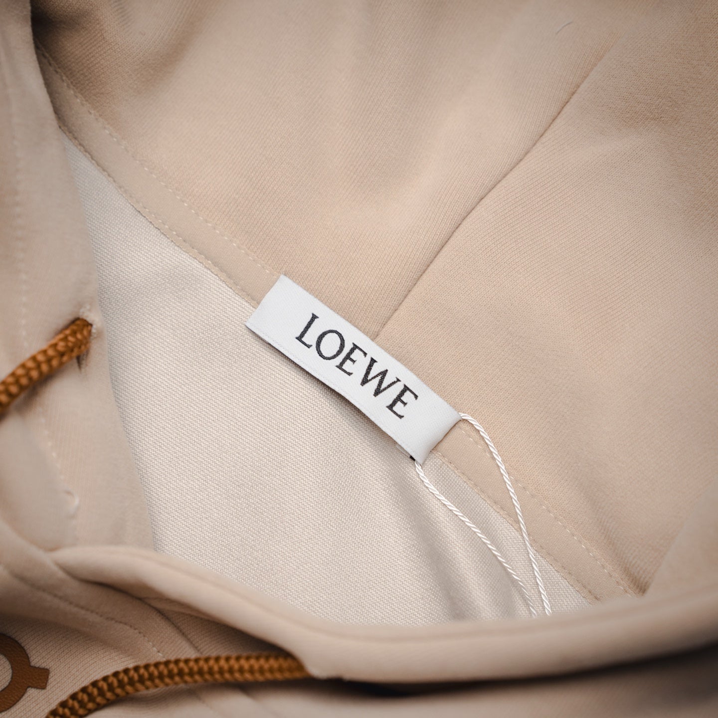 Loe 25fw printed hoodie