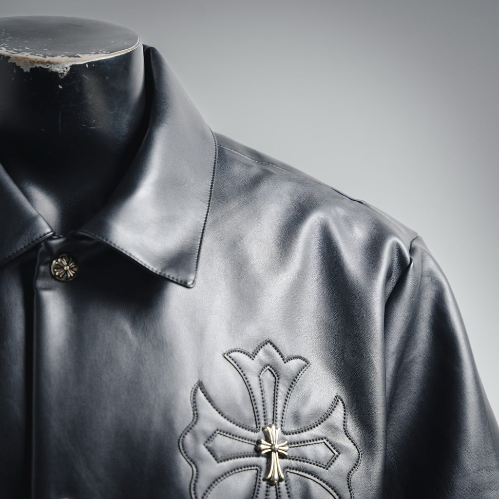 Chrome 25fw leather jacket