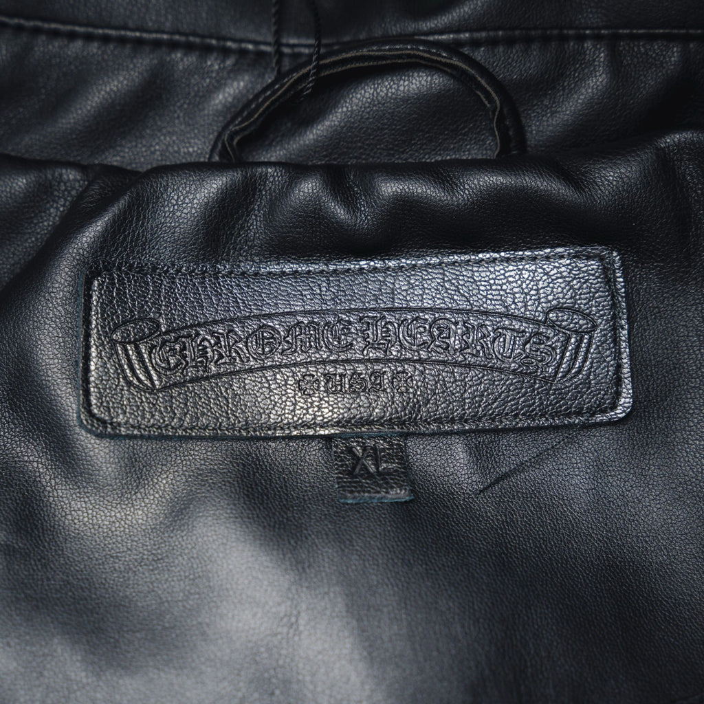 Chrome 25fw leather jacket