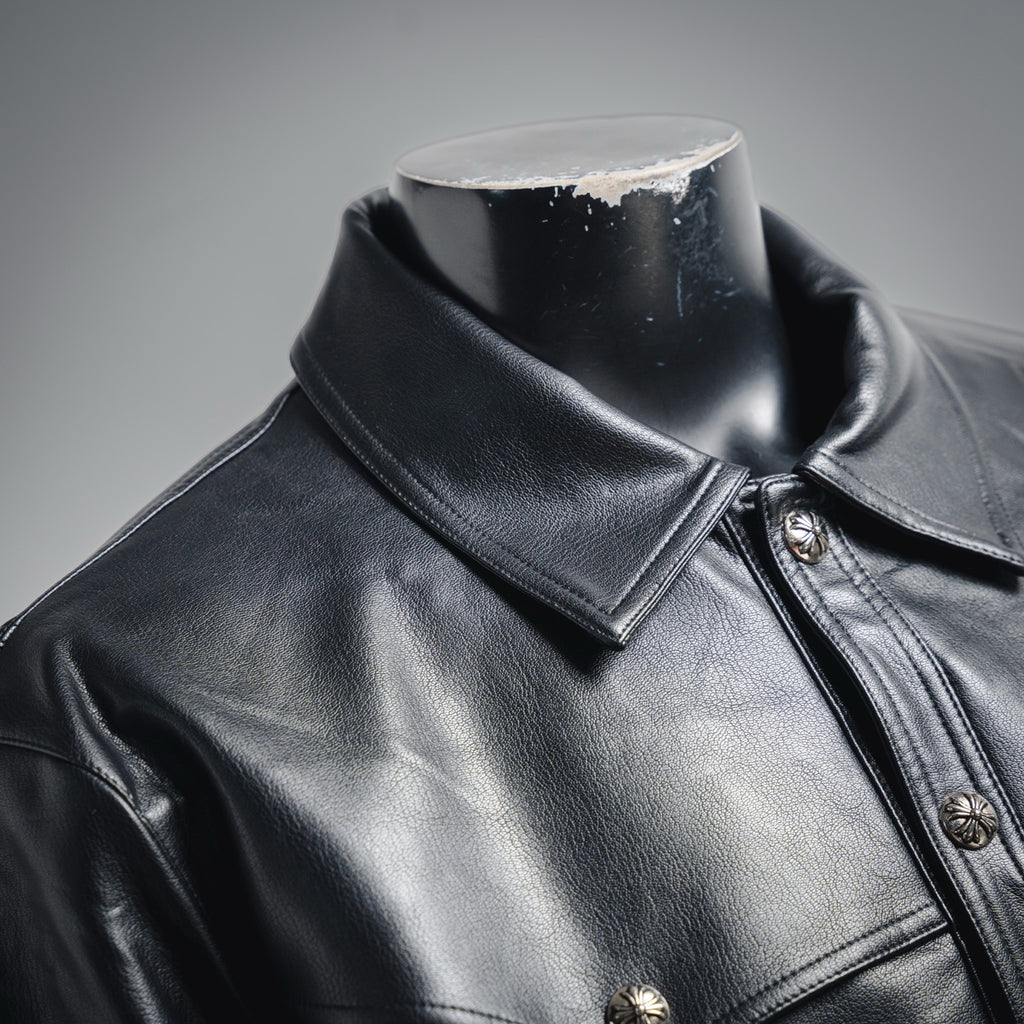 Chrome 25fw leather jacket