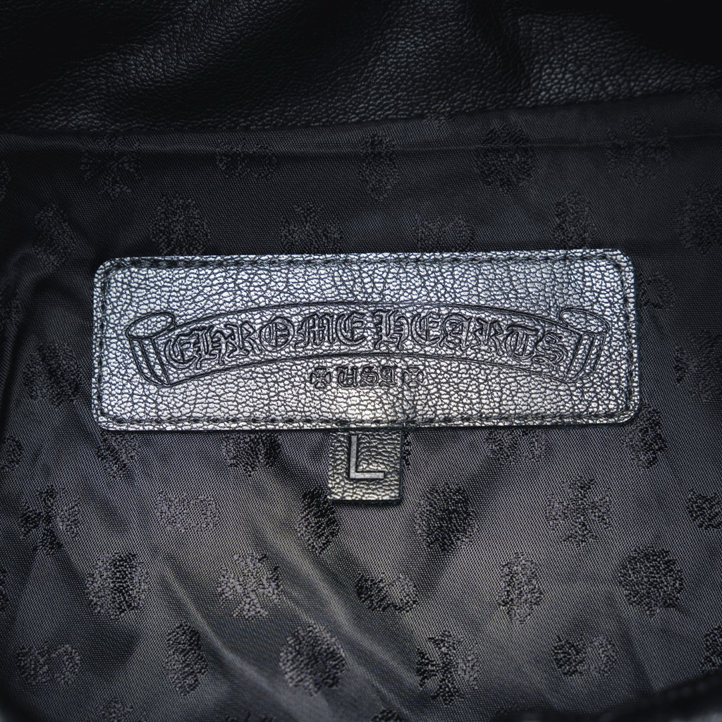 Chrome 25fw leather jacket