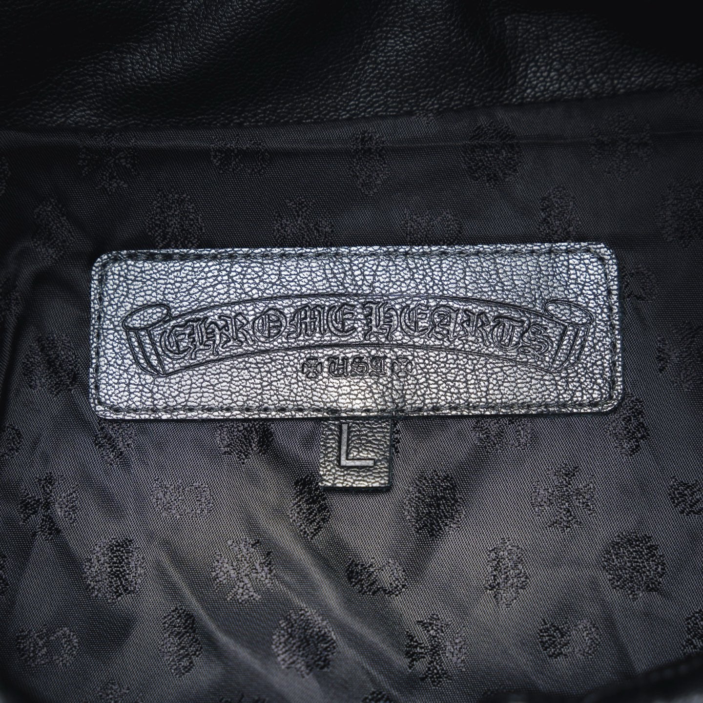 Chrome 25fw leather jacket