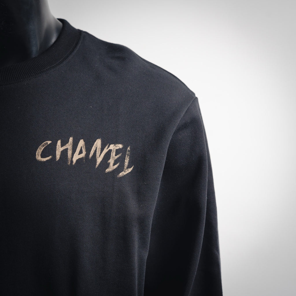 Chan 25fw printed sweatshirt