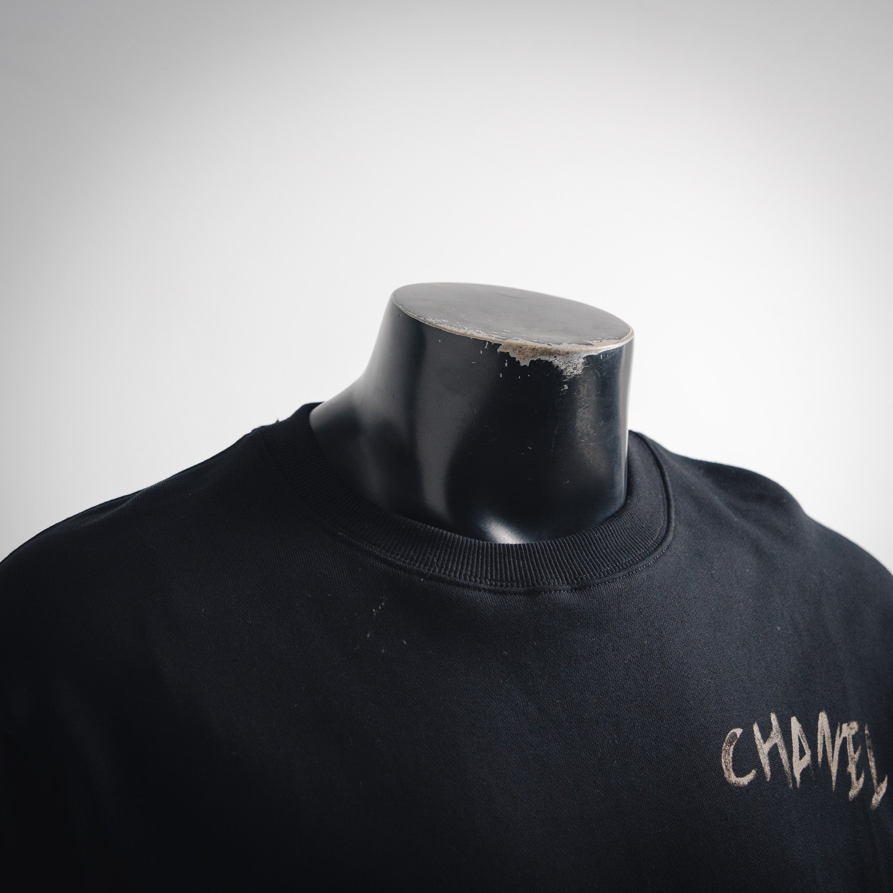 Chan 25fw printed sweatshirt