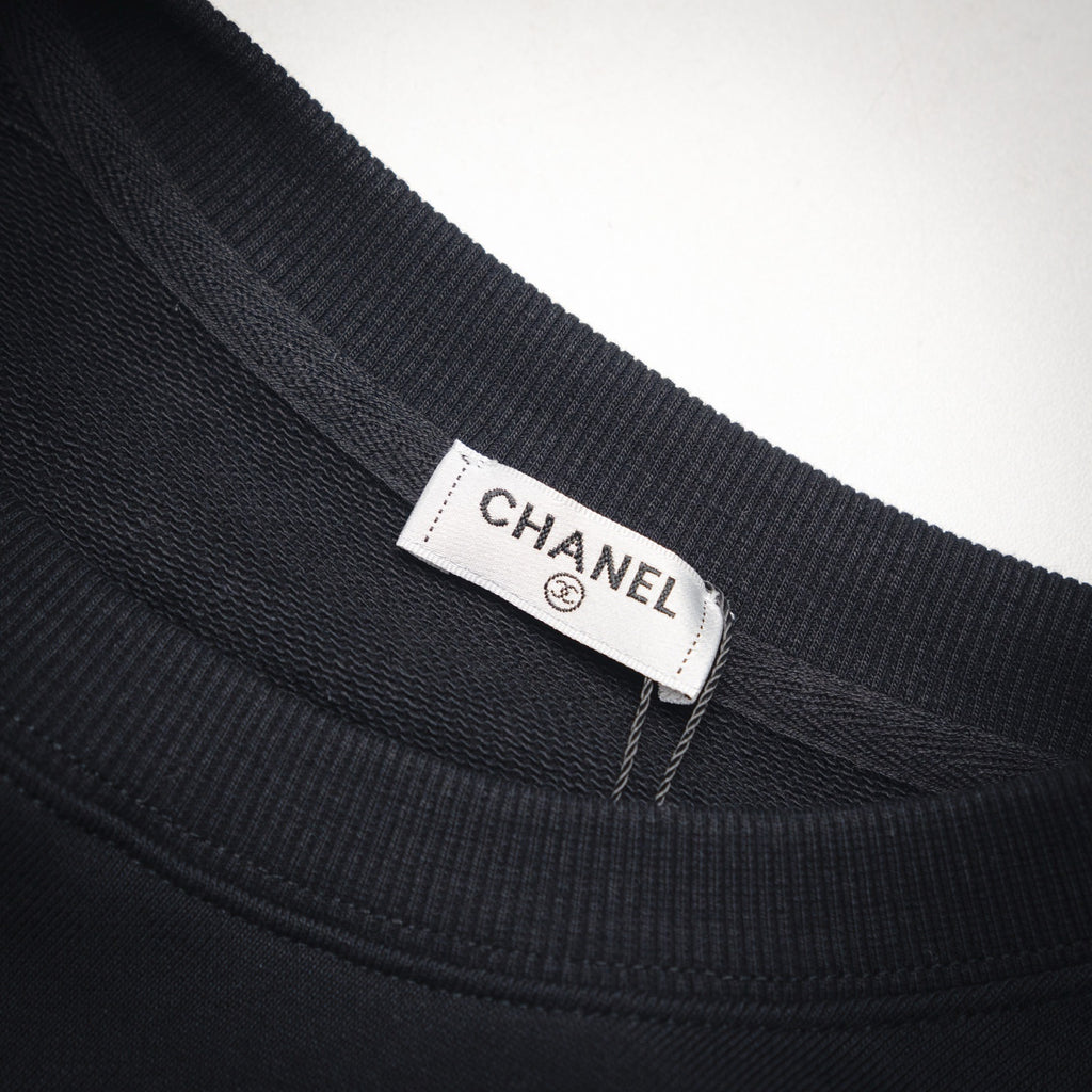 Chan 25fw printed sweatshirt