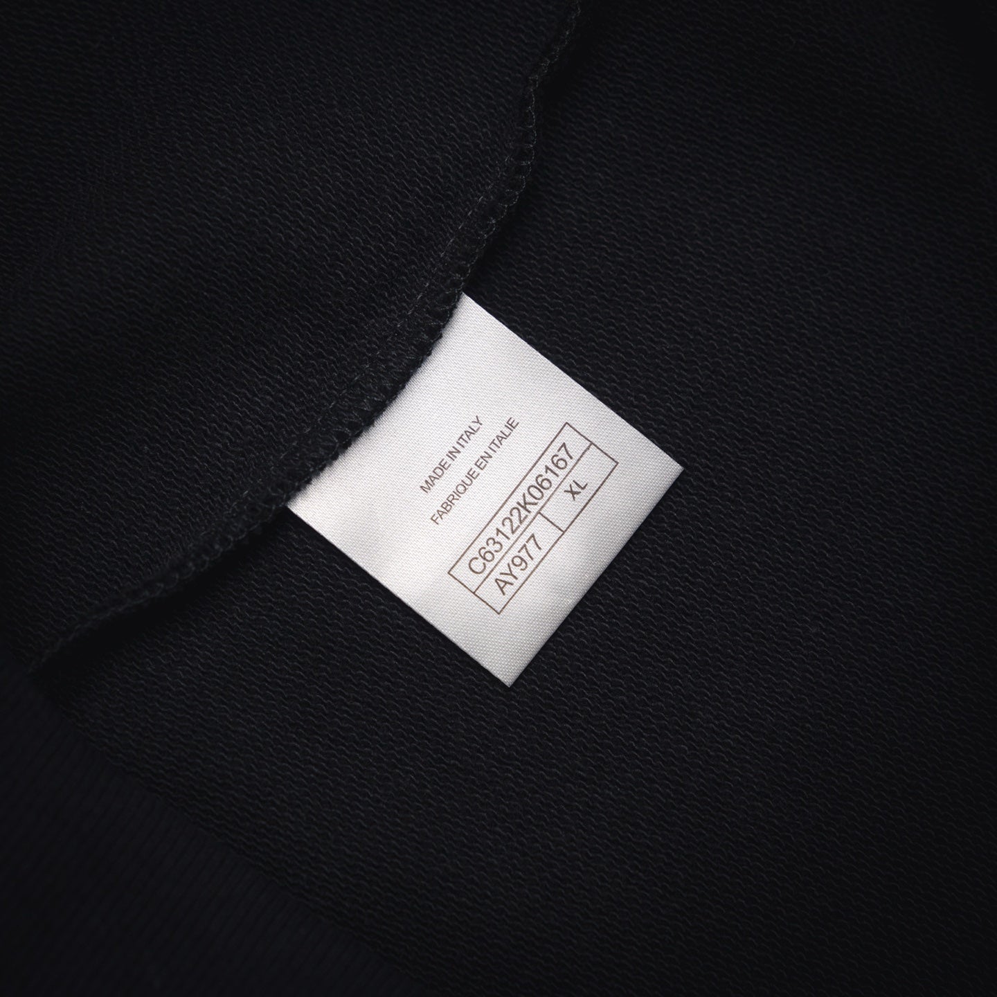 Chan 25fw printed sweatshirt