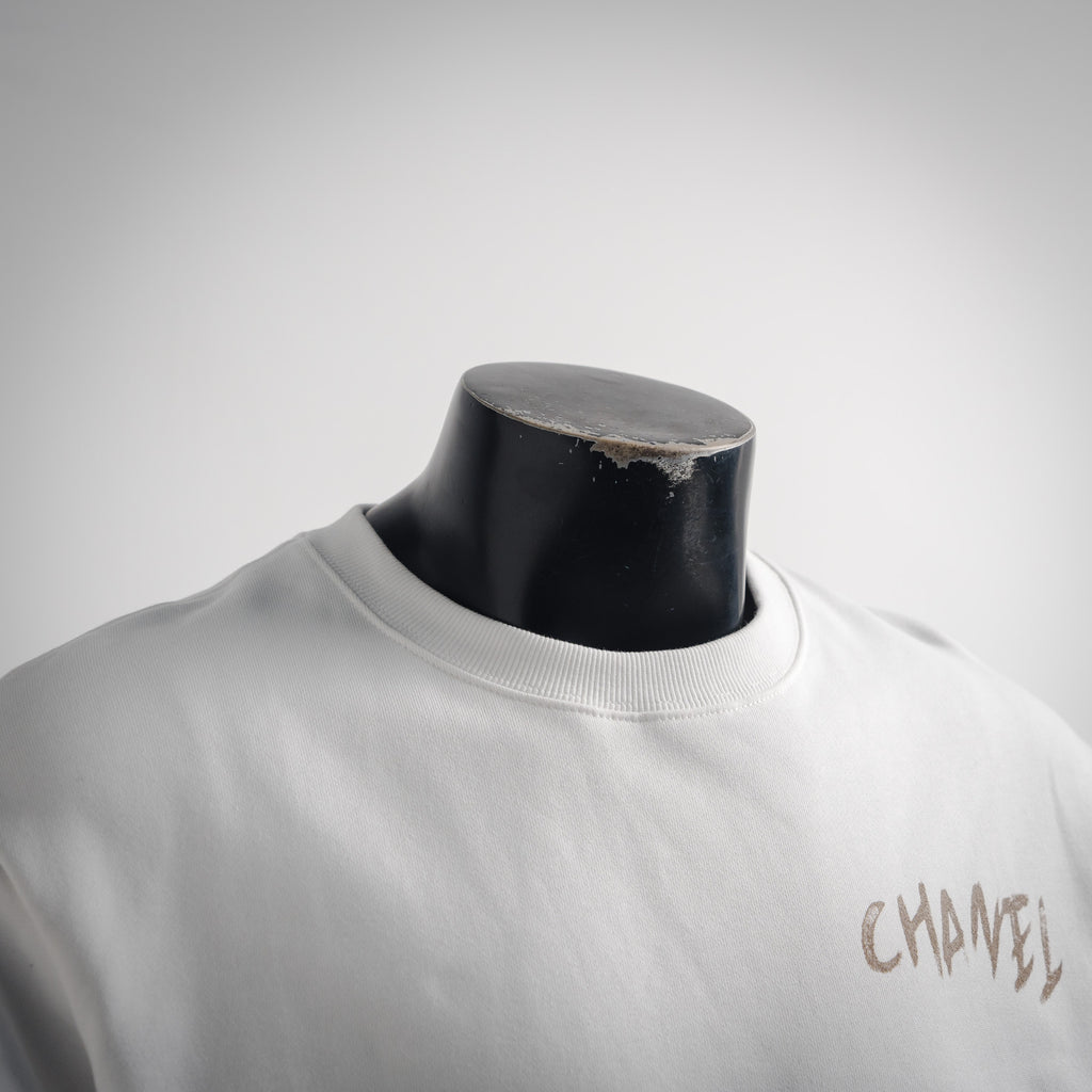 Chan 25fw printed sweatshirt