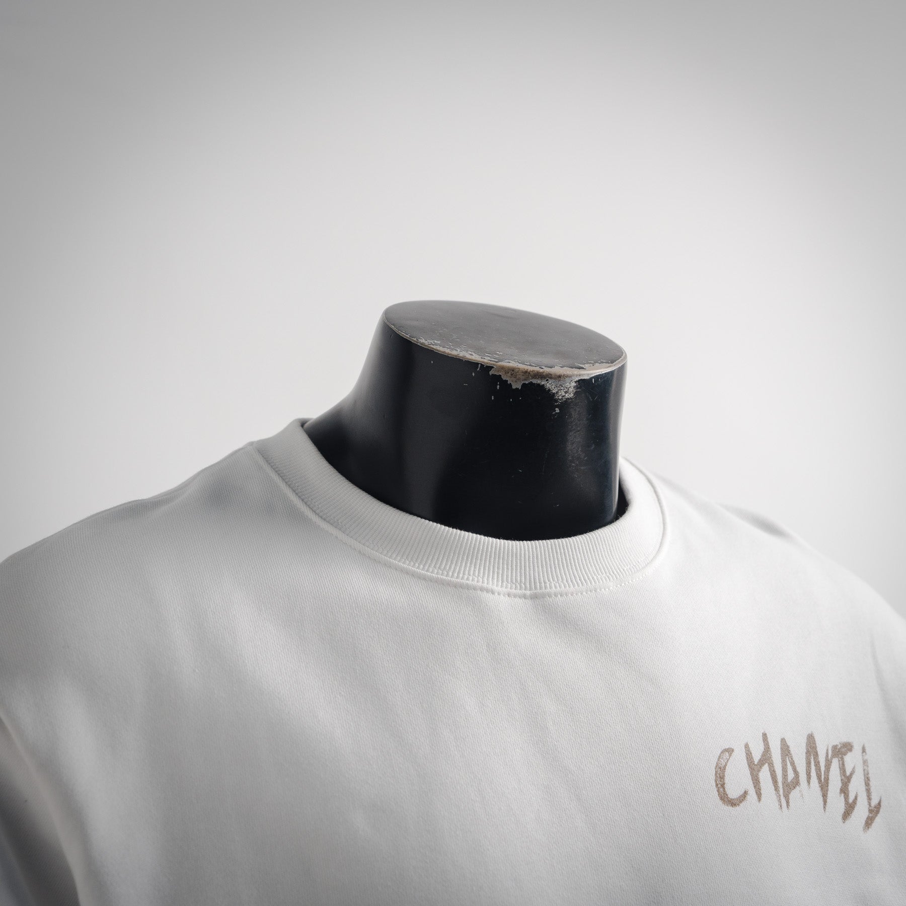 Chan 25fw printed sweatshirt