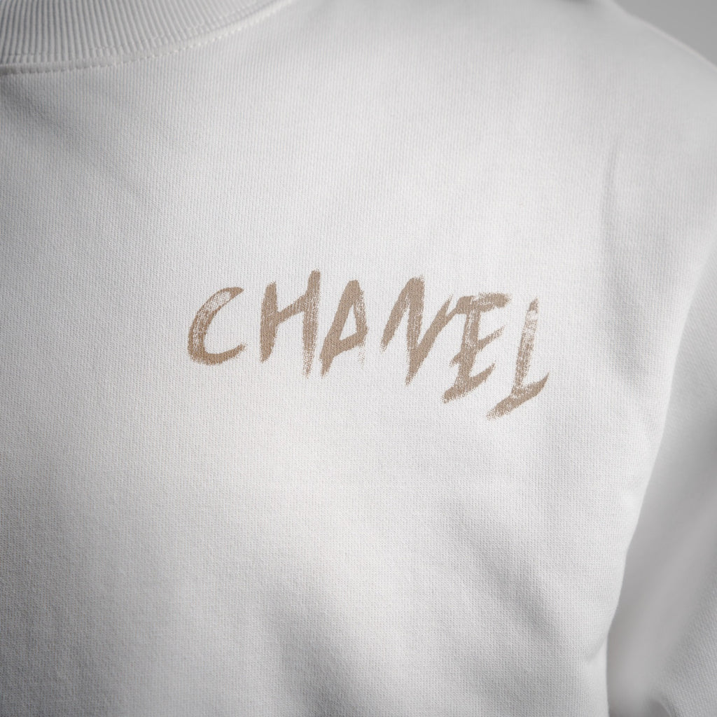 Chan 25fw printed sweatshirt