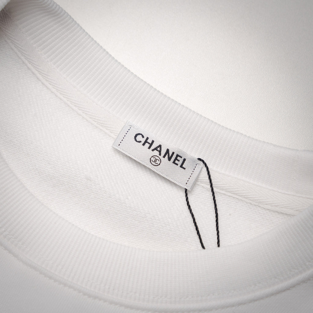 Chan 25fw printed sweatshirt