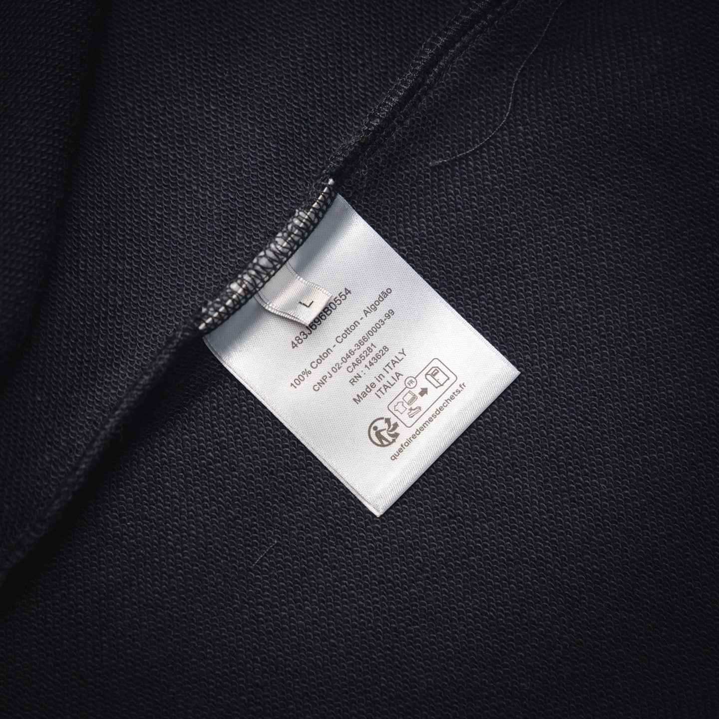 CD 25fw printed sweatshirt