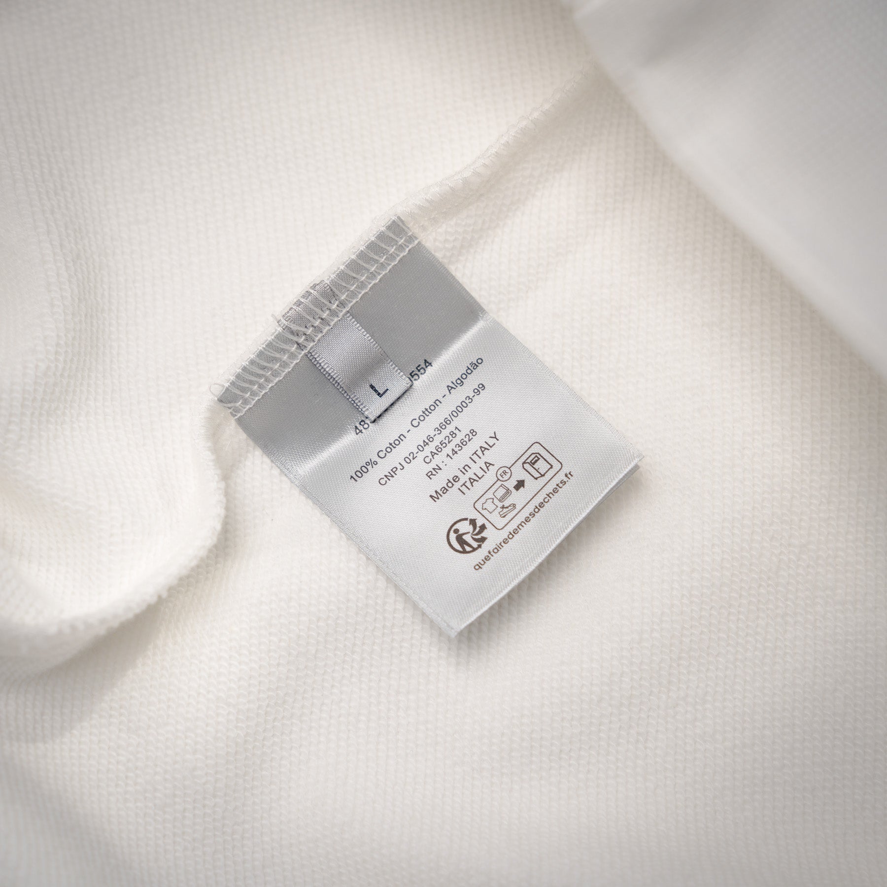 CD 25fw printed sweatshirt