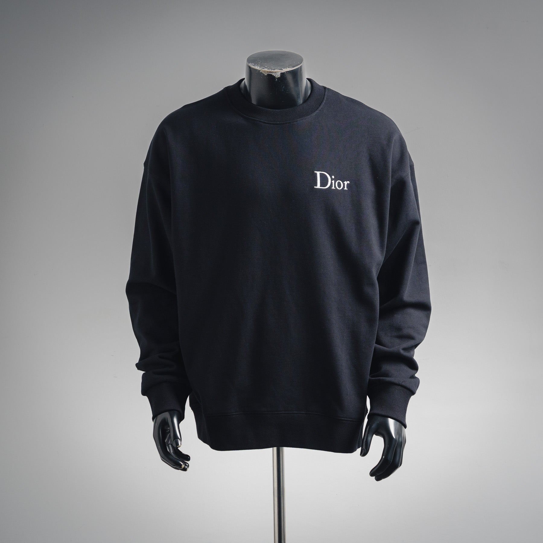 CD 25fw embroidered sweatshirt
