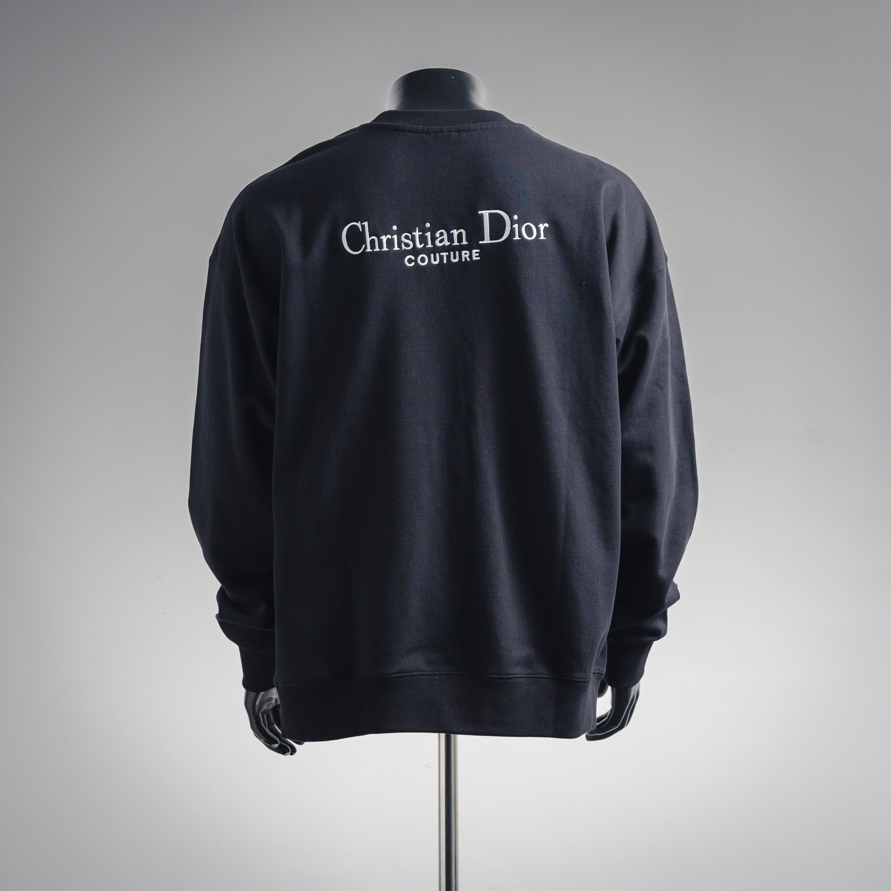CD 25fw embroidered sweatshirt