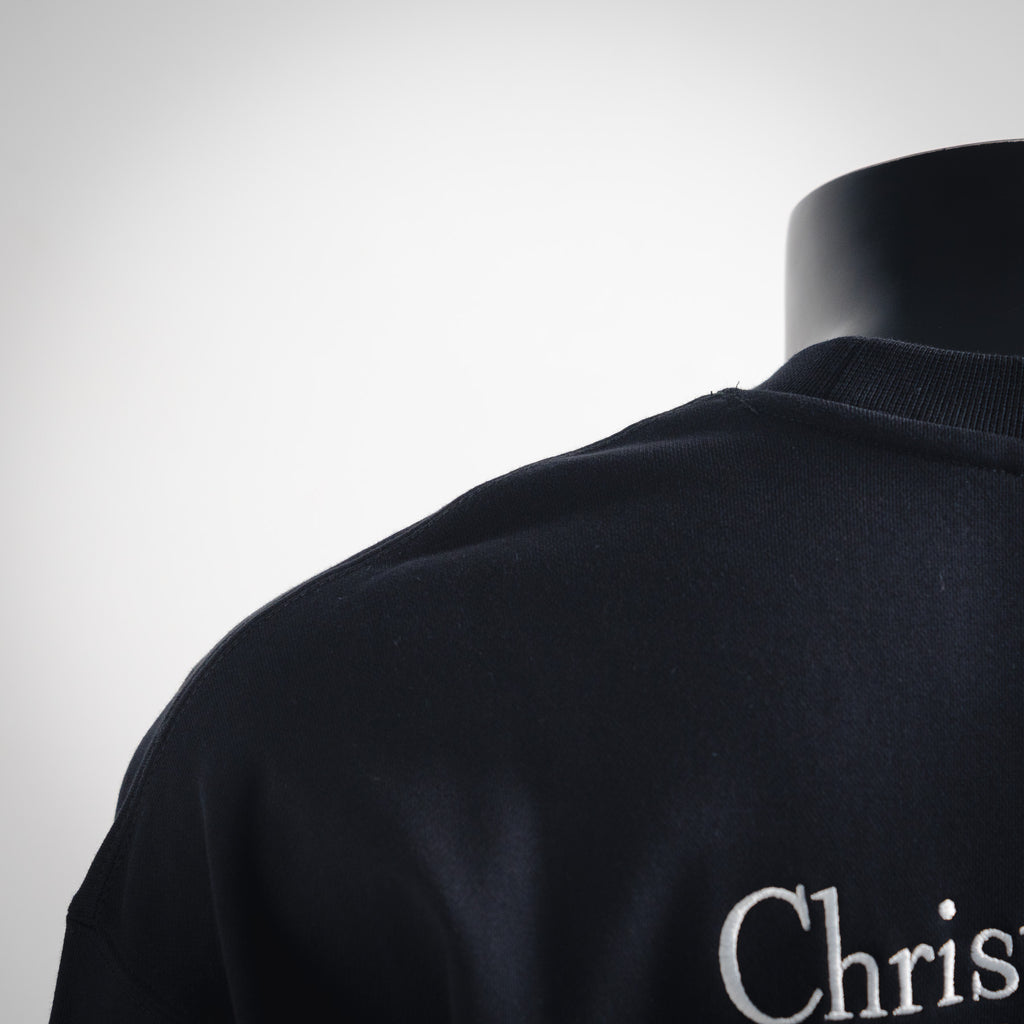 CD 25fw embroidered sweatshirt