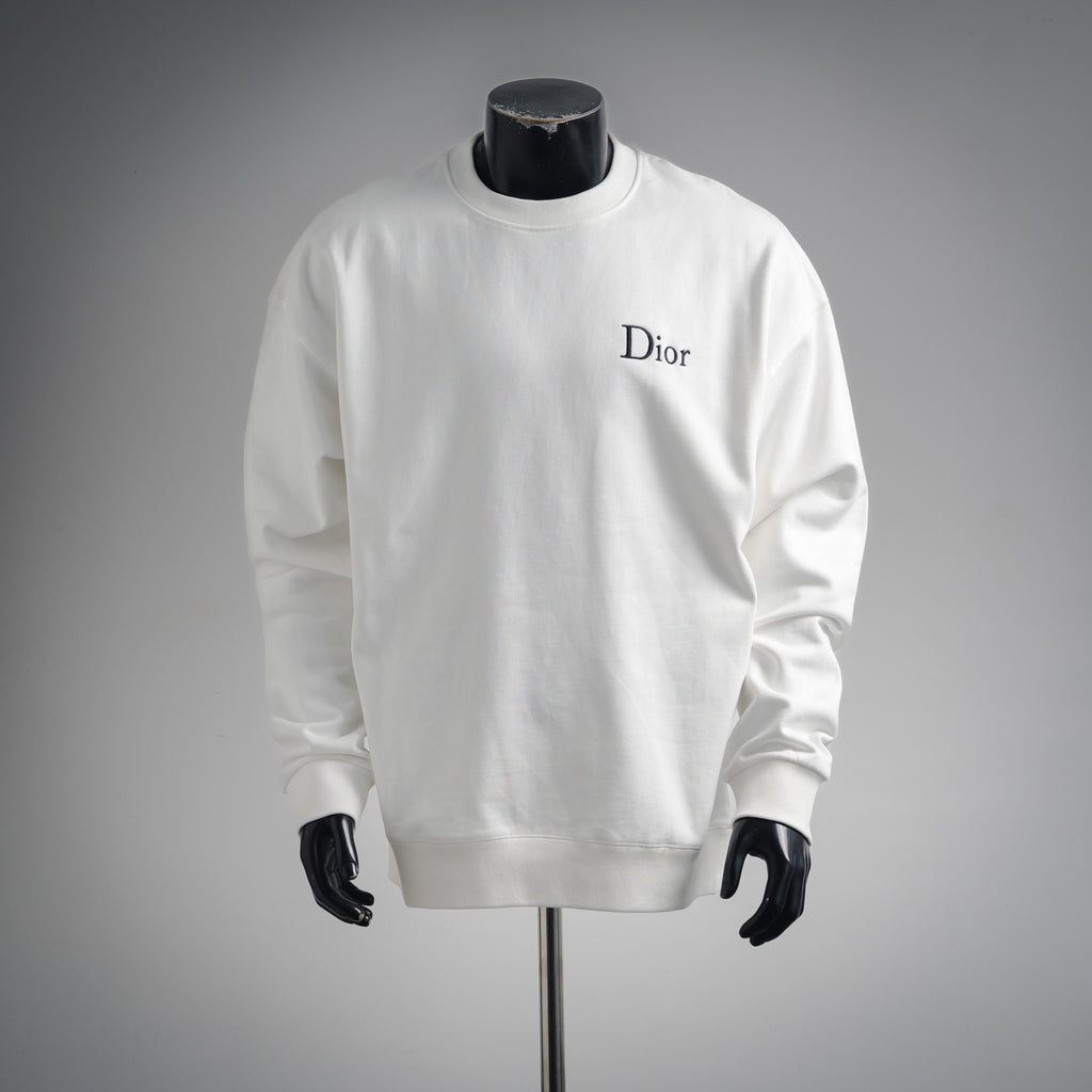 CD 25fw embroidered sweatshirt