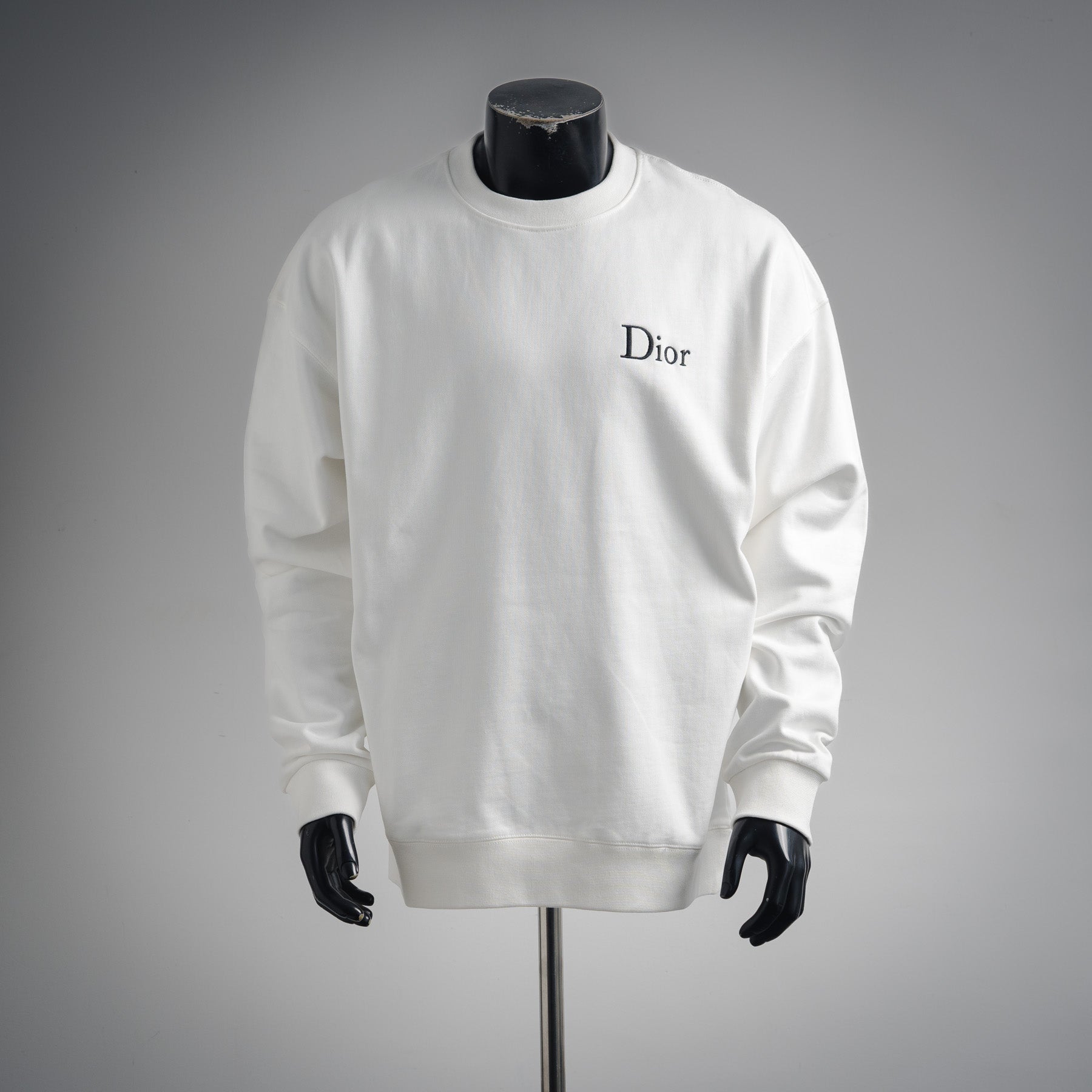 CD 25fw embroidered sweatshirt