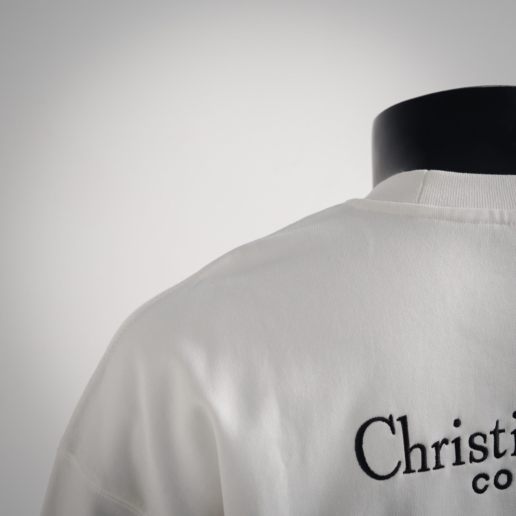 CD 25fw embroidered sweatshirt