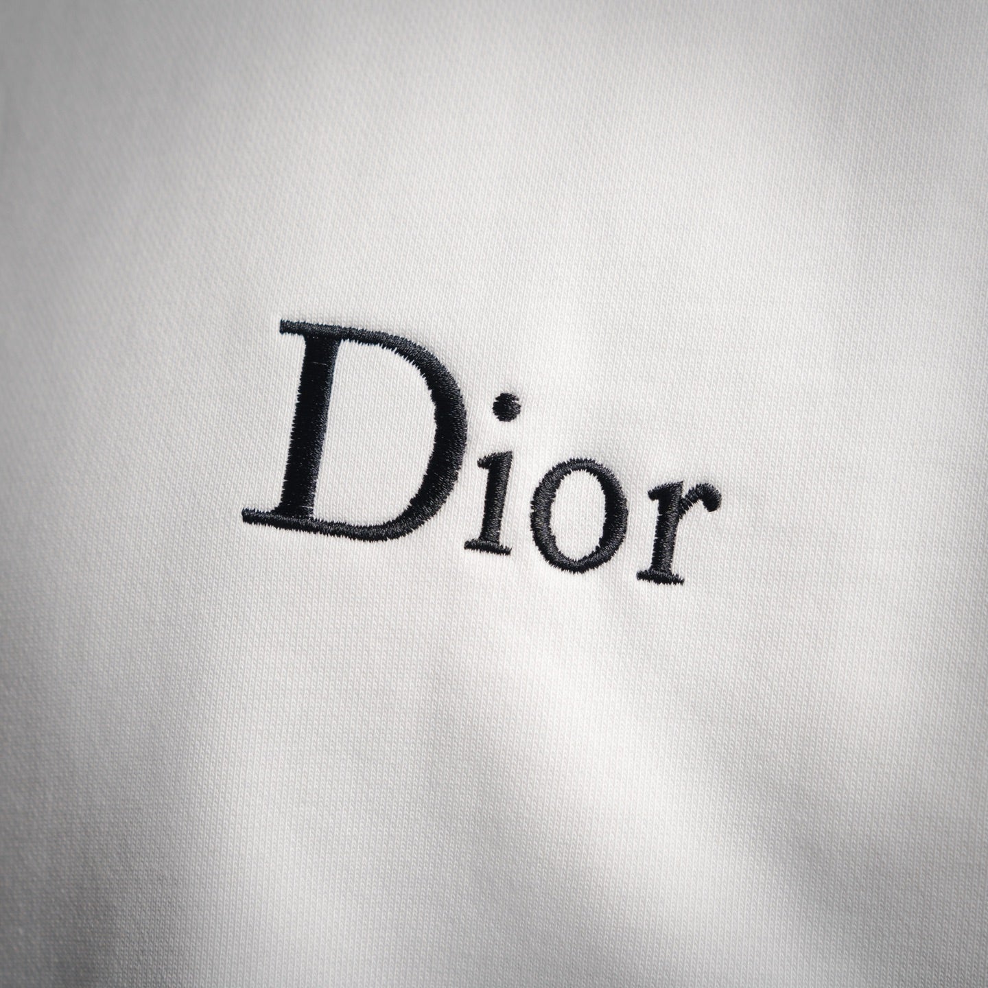 CD 25fw embroidered sweatshirt