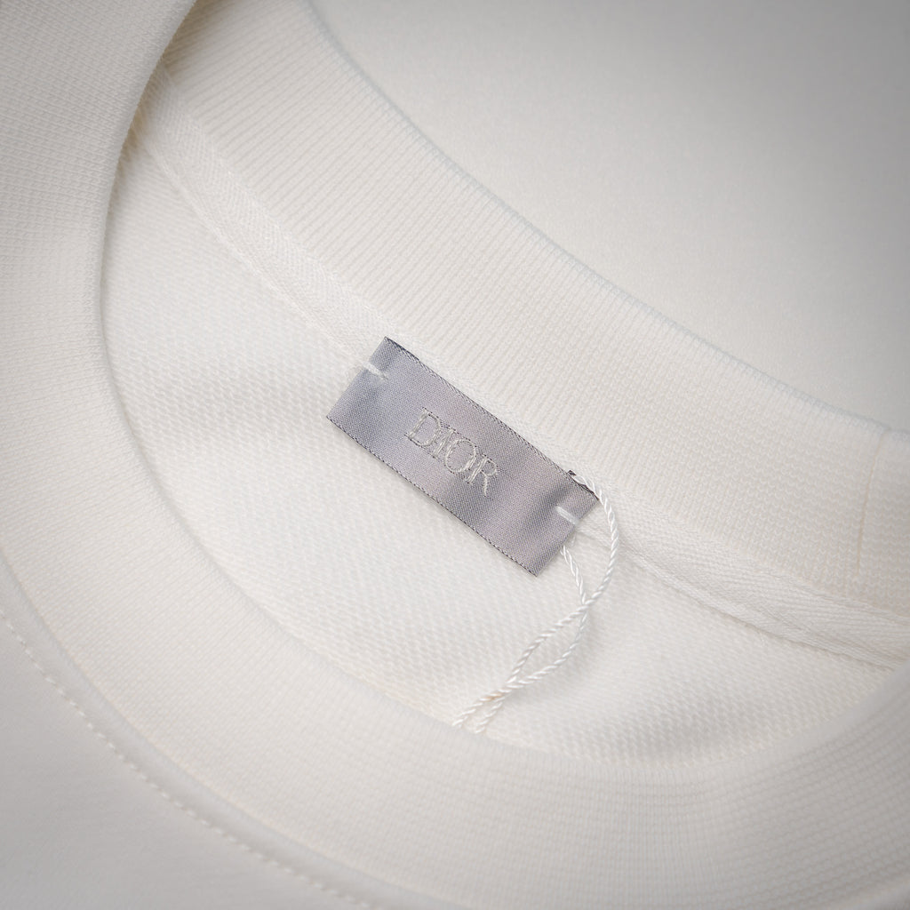 CD 25fw embroidered sweatshirt