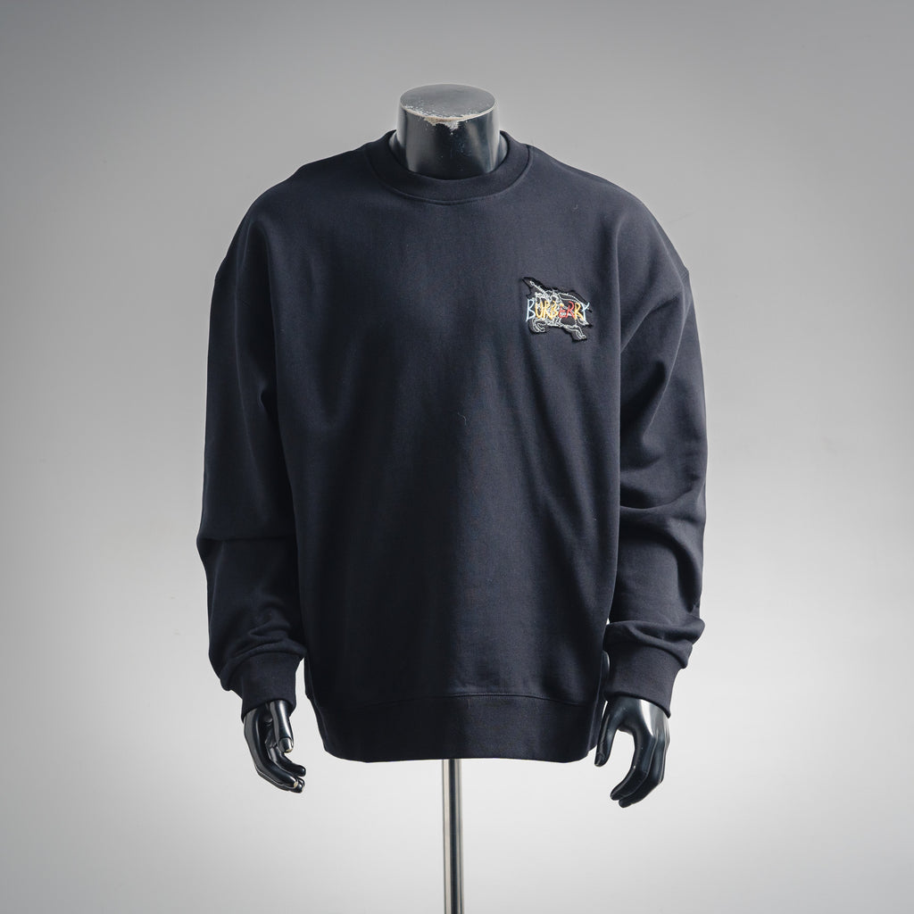 Burbery 25fw embroidered sweatshirt