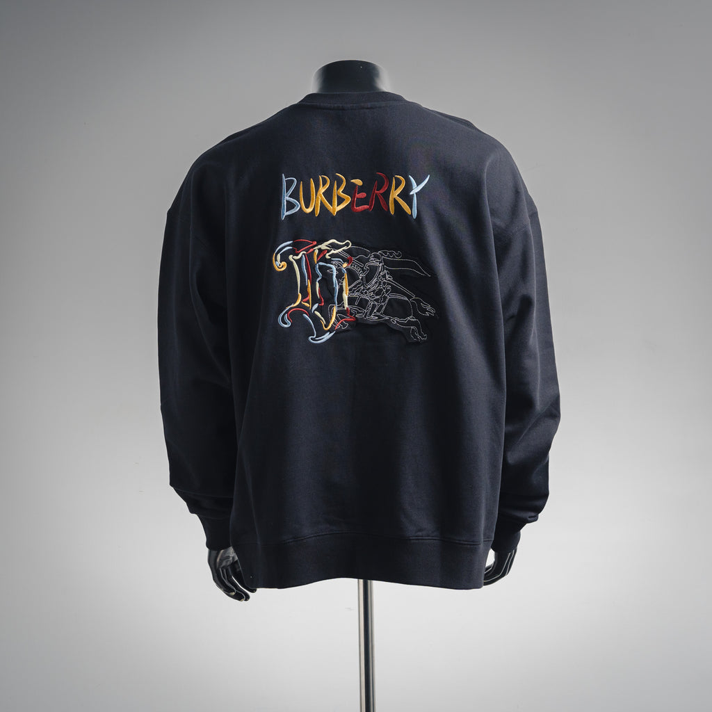Burbery 25fw embroidered sweatshirt