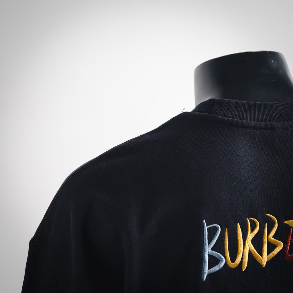 Burbery 25fw embroidered sweatshirt