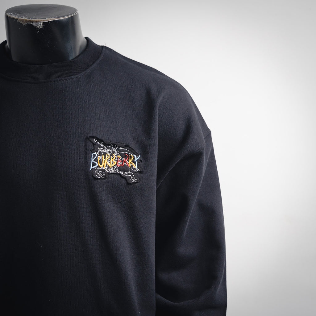 Burbery 25fw embroidered sweatshirt