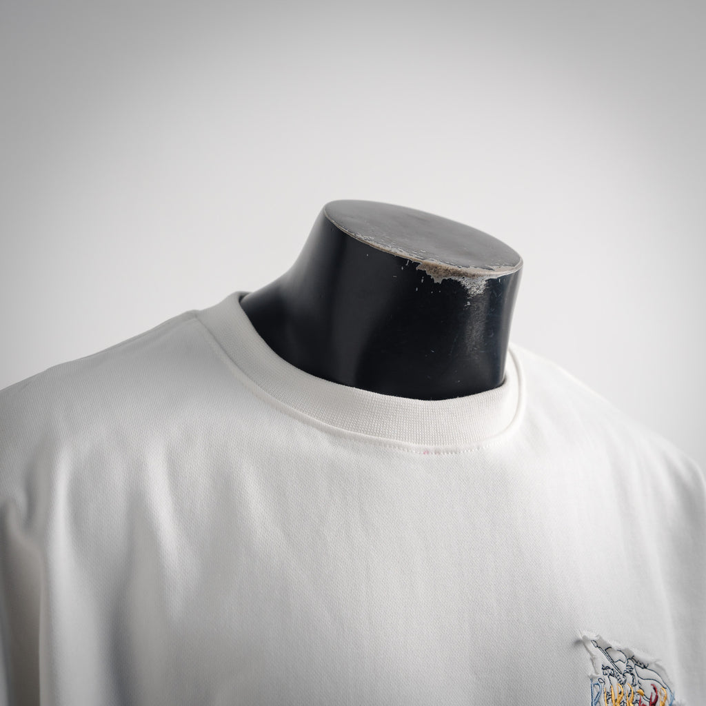 Burbery 25fw embroidered sweatshirt