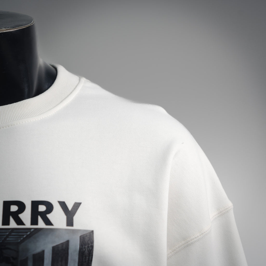Burbery 25fw printed sweatshirt
