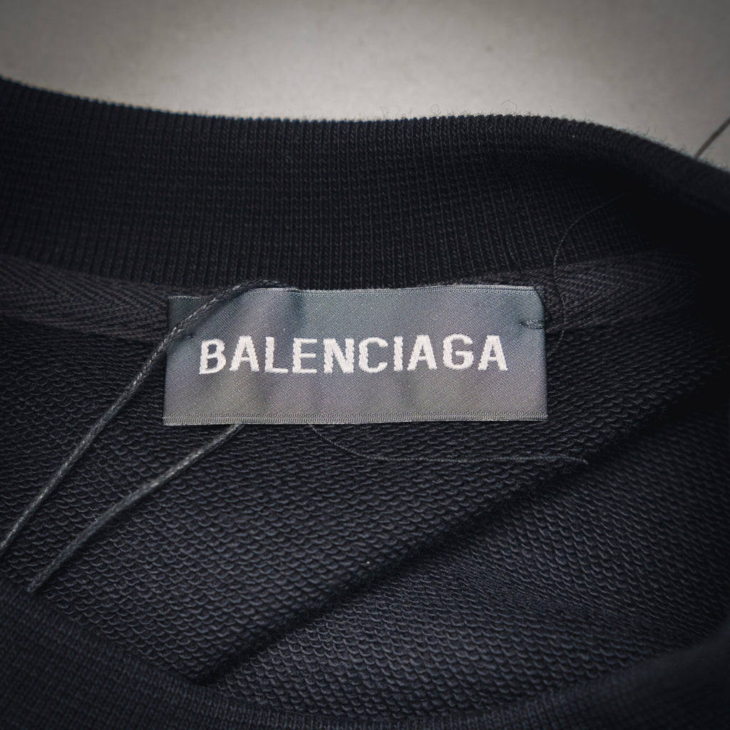 Balen 25fw printed sweatshirt