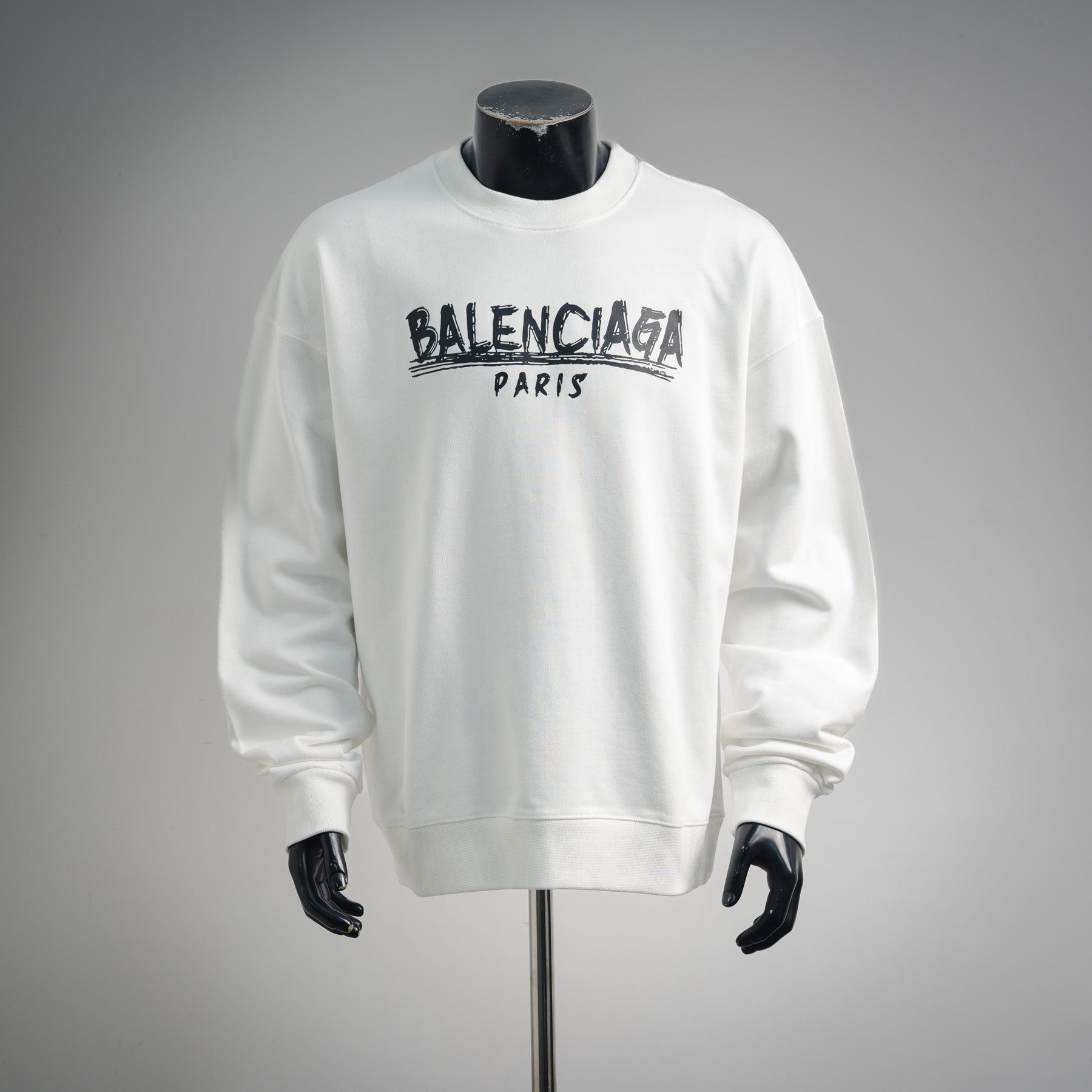 Balen 25fw printed sweatshirt