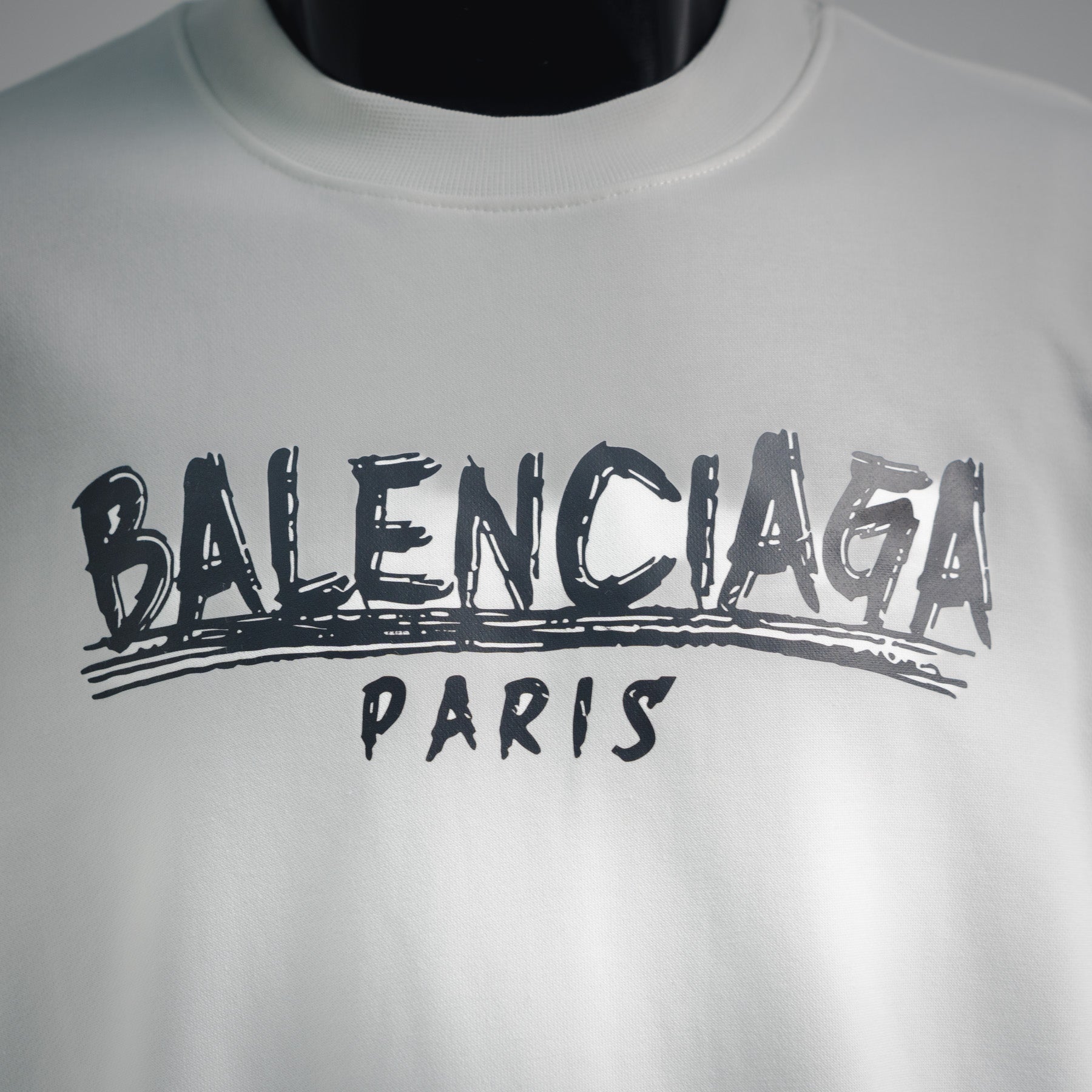 Balen 25fw printed sweatshirt