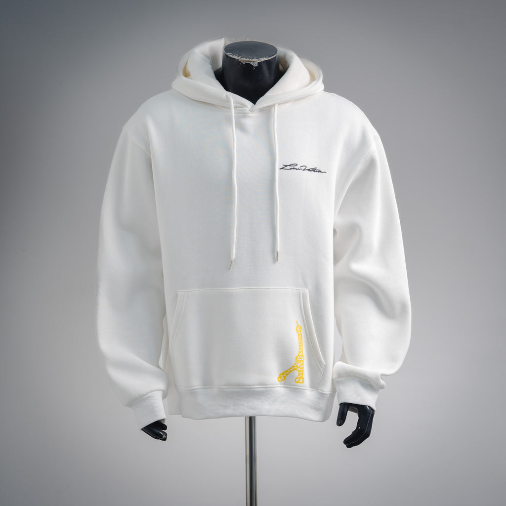 Louis 25fw printed hoodie