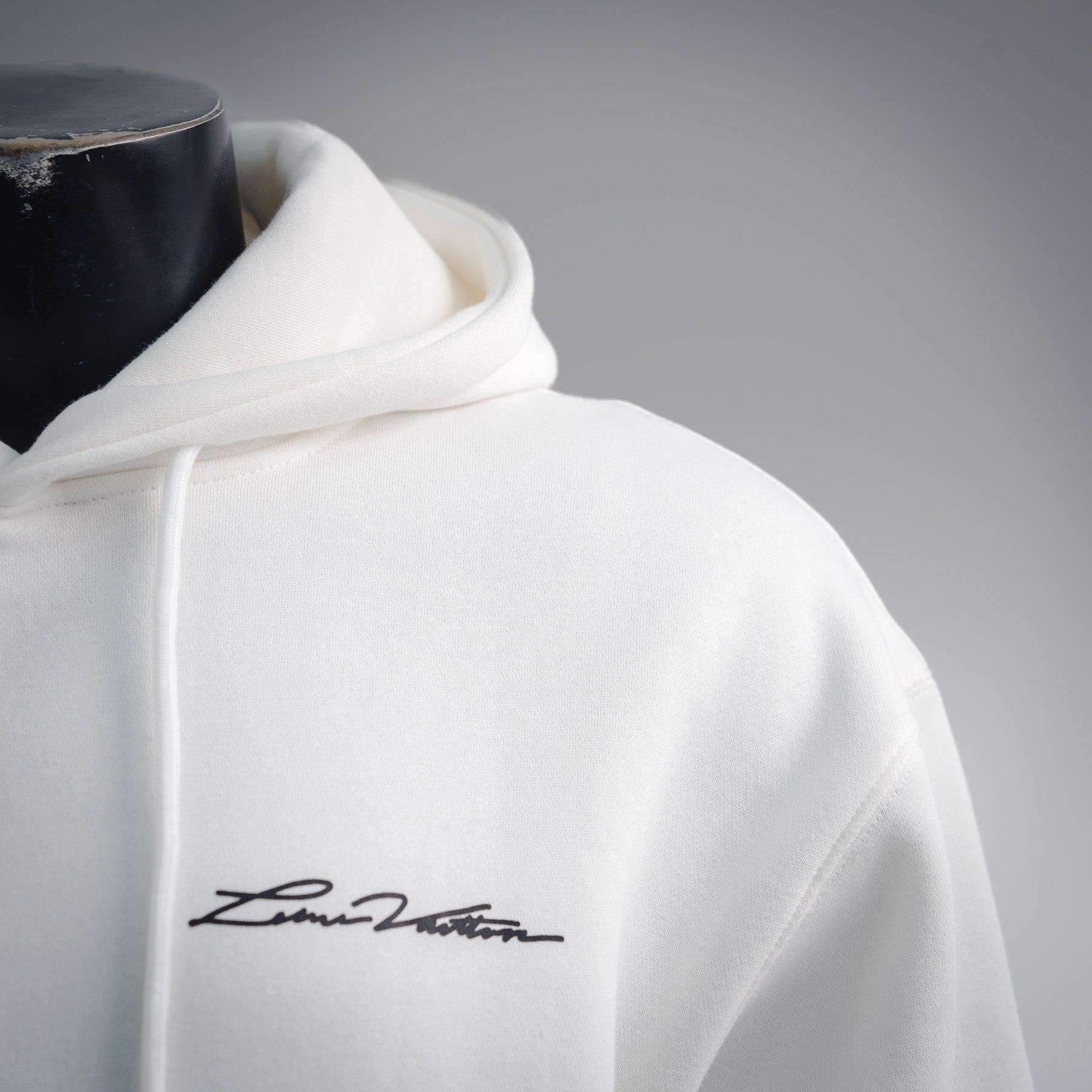 Louis 25fw printed hoodie