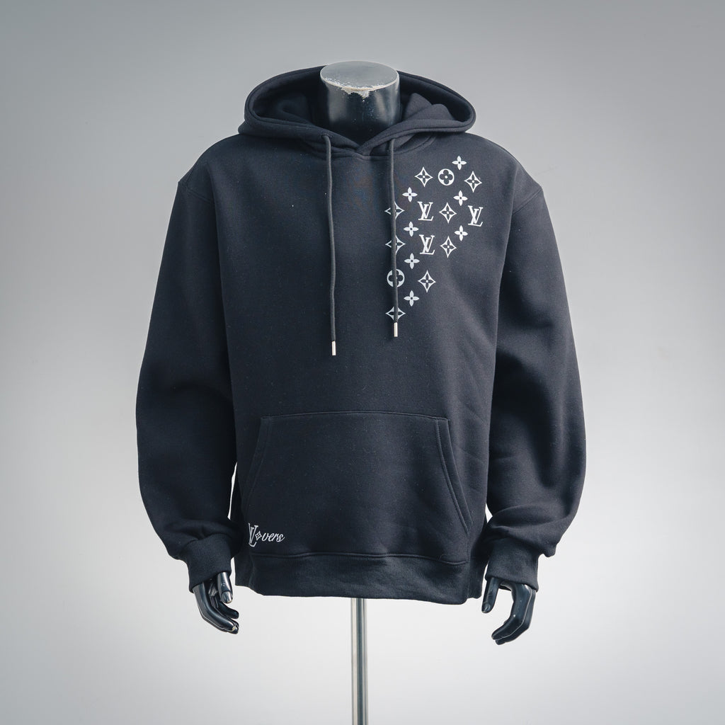 Louis 25fw printed hoodie