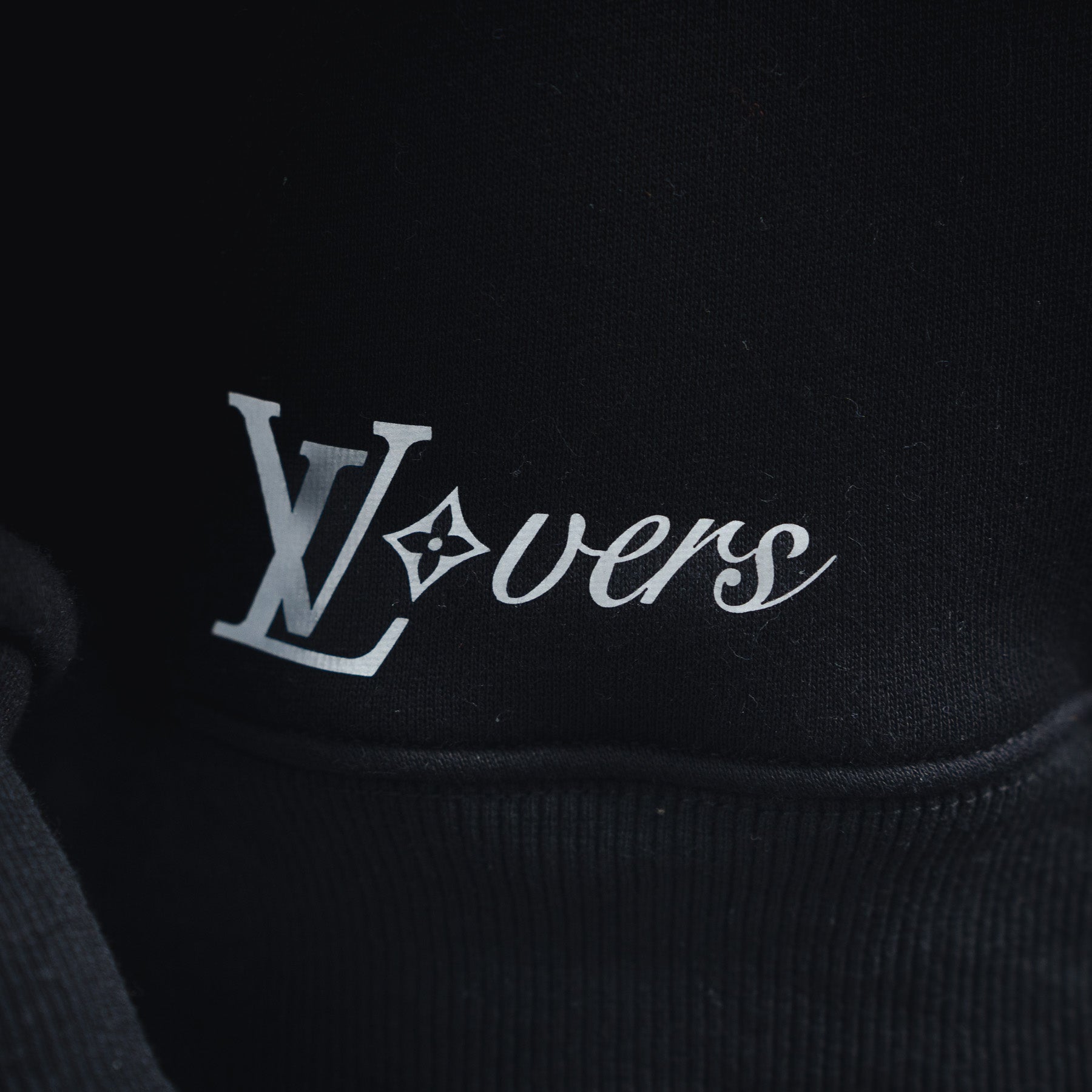 Louis 25fw printed hoodie