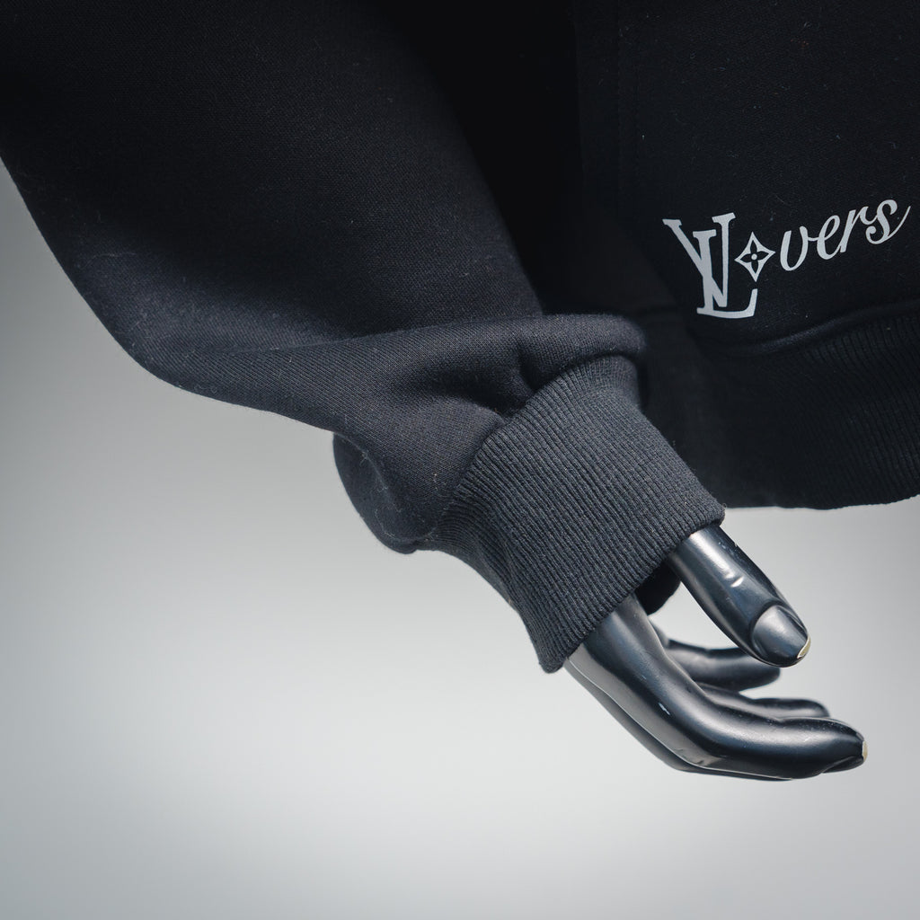 Louis 25fw printed hoodie