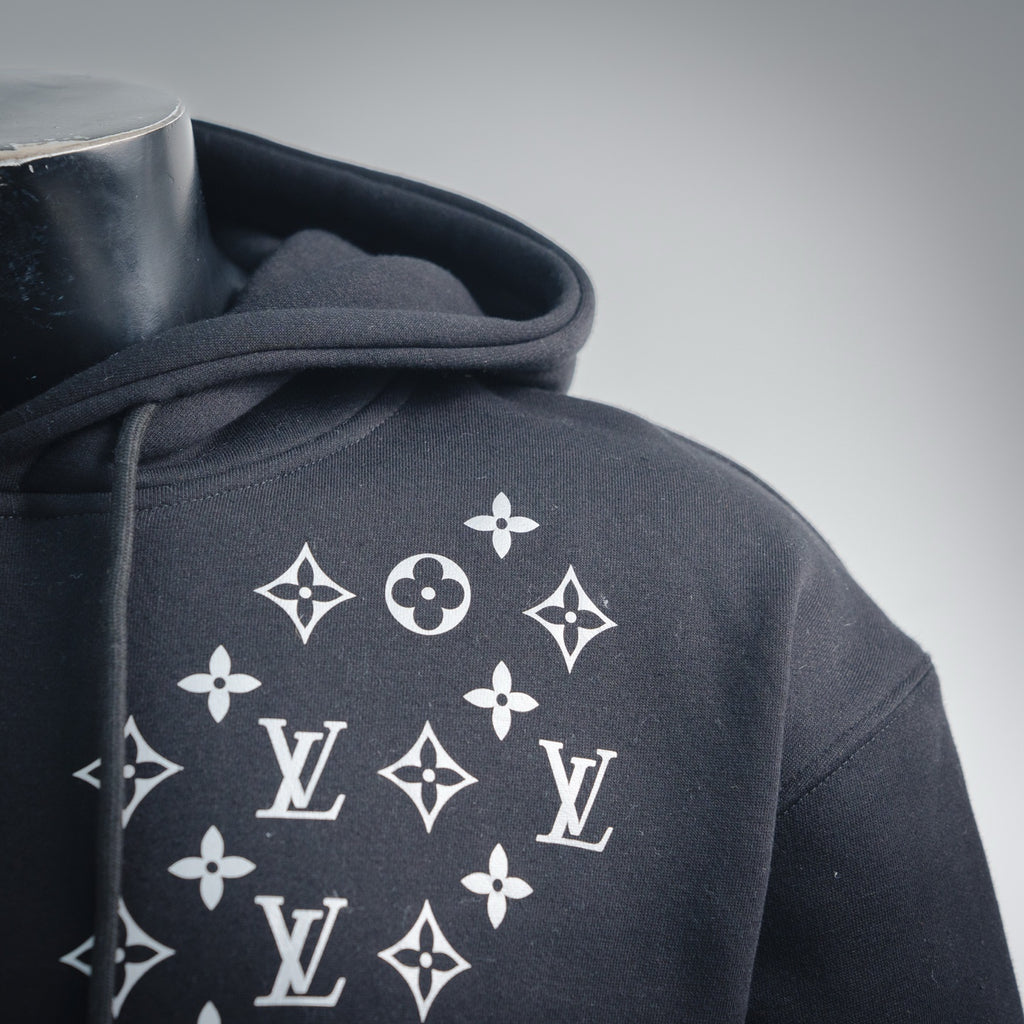 Louis 25fw printed hoodie