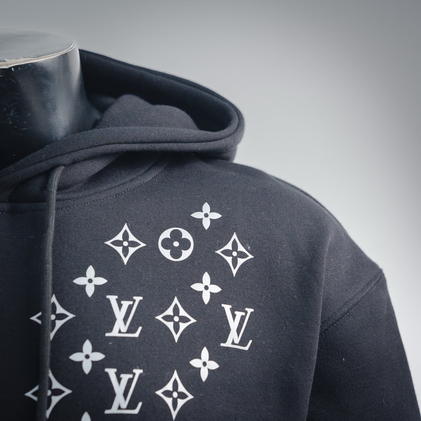 Louis 25fw printed hoodie