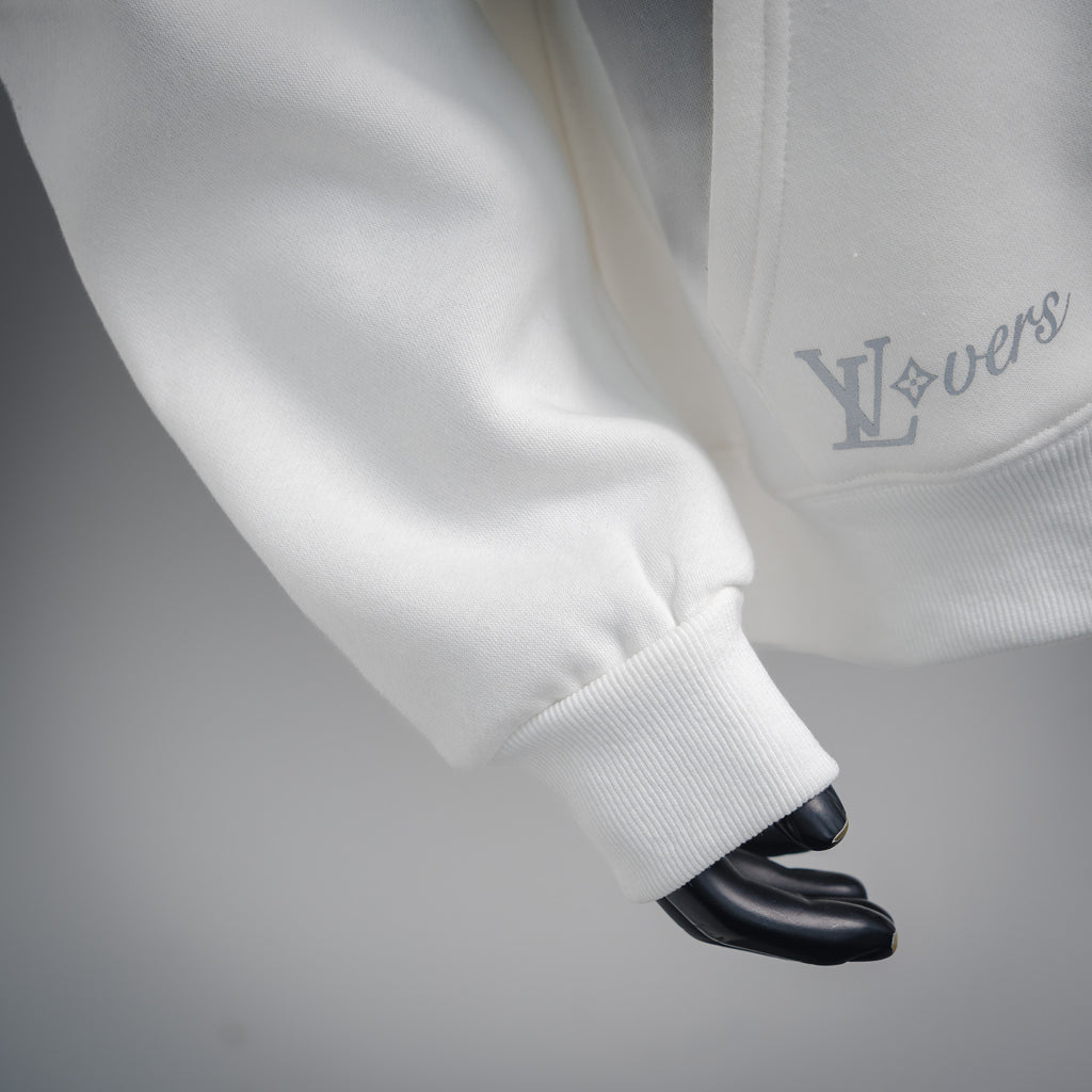 Louis 25fw printed hoodie