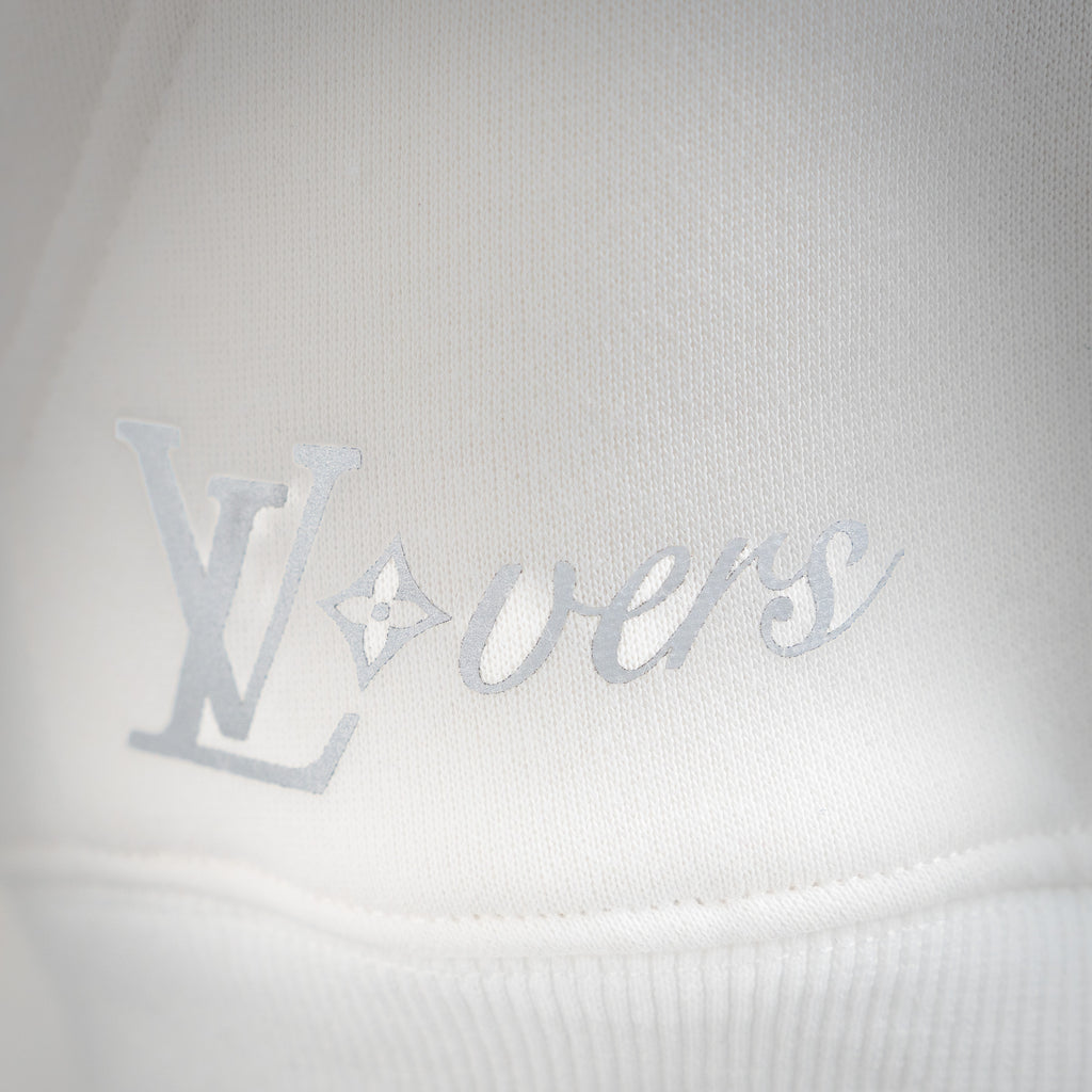 Louis 25fw printed hoodie